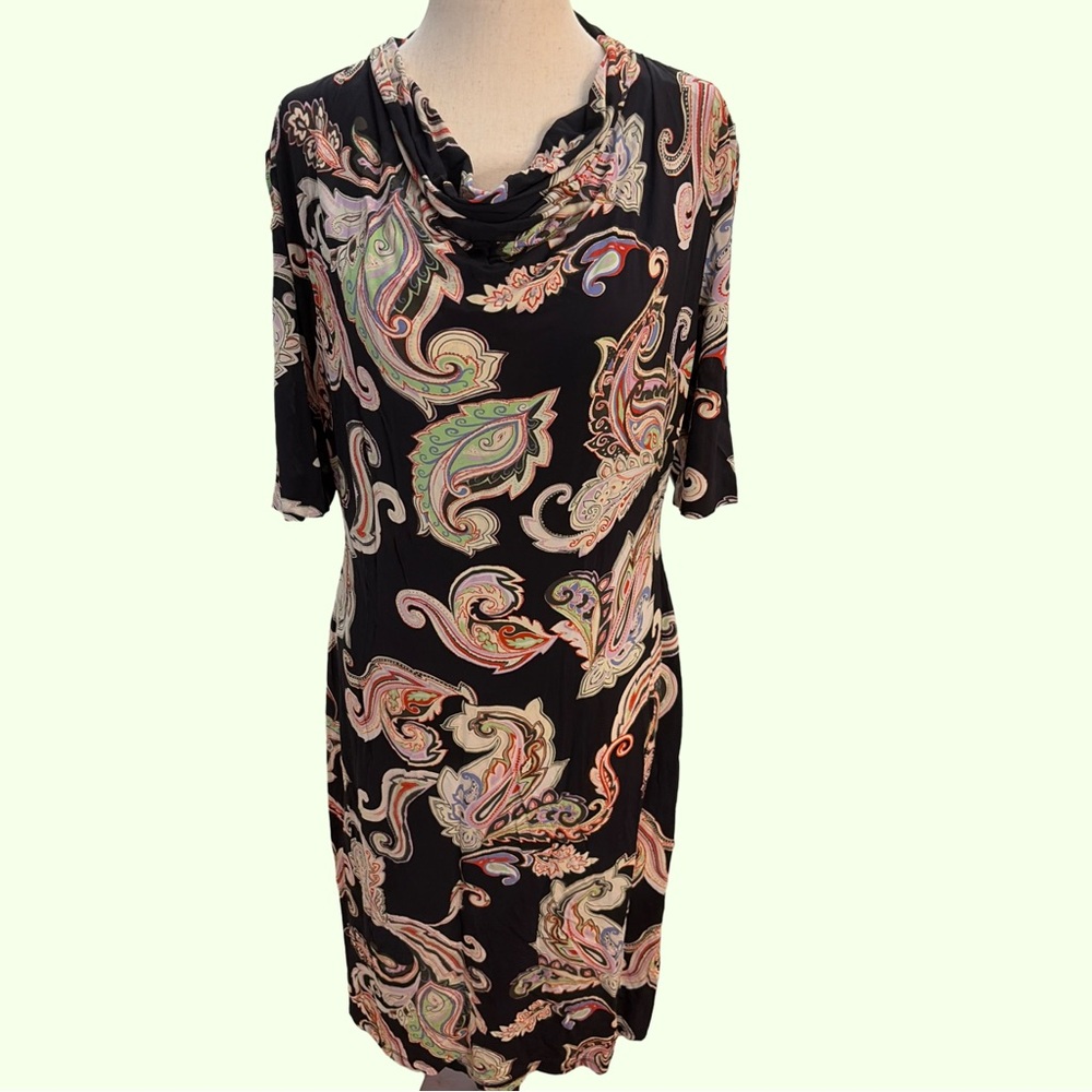 Etro Milano Paisley Print Dress